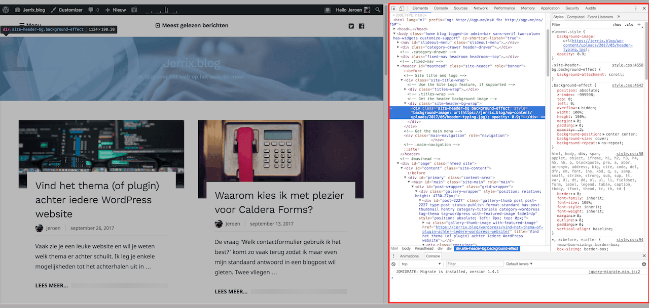 Chrome Developer Tools